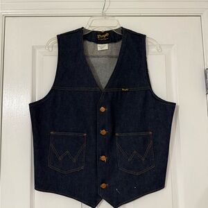 Wrangler 1970’s Deadstock Men's Denim Vest